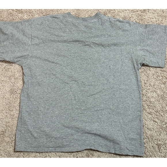 Vintage Silver Tag Nike Swoosh T-Shirt Mens XL Grey Made in USA Big Logo - Picture 8 of 8